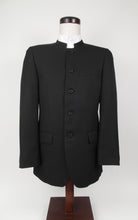 Load image into Gallery viewer, 5 Button Suit - 100% Polyester - Black Herringbone - 1319BLA-4CVW
