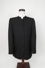 Load image into Gallery viewer, Hook &amp; Eye Suit - 100% Polyester - Black Herringbone - 1319BLA-9WHNPCV
