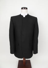 Load image into Gallery viewer, No Closure Suit - 100% Polyester - Black Gabardine - 167-4NBNHCV
