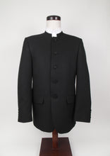 Load image into Gallery viewer, No Closure Suit - 100% Polyester - Black Tone on Tone - All Season Weight - 168-4NBNHCV
