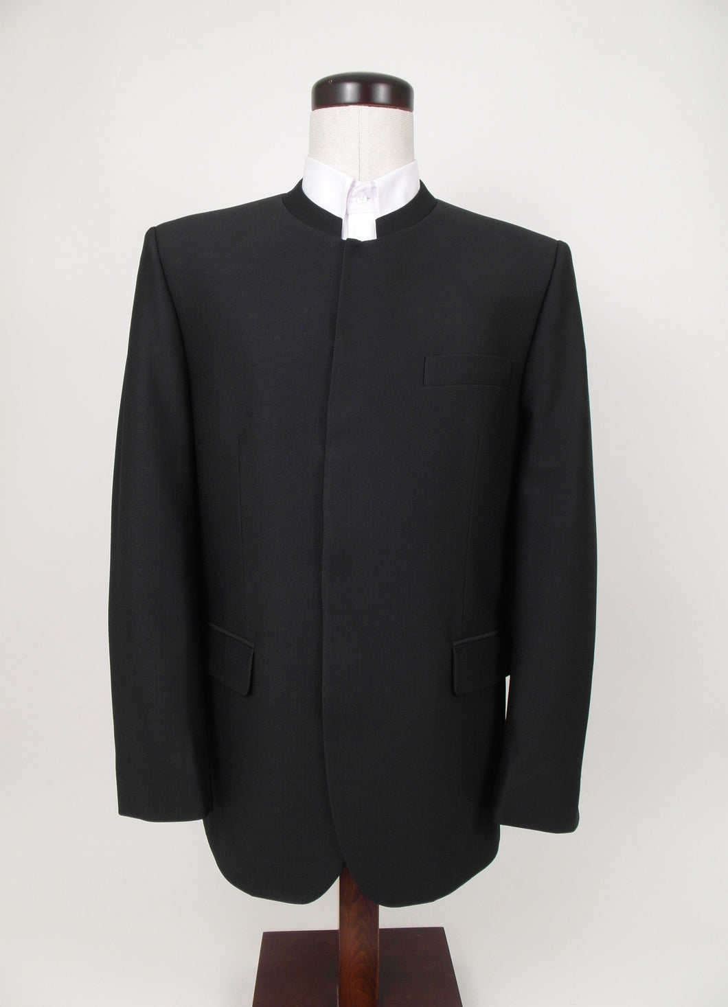 No Closure Suit - 100%  Polyester - Black Swedish Knit - 176-4NBNHWPCV