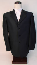 Load image into Gallery viewer, 3 Button  Suit - Centre Vent - 100% Polyester - Dark Navy Swedish knit - 176DN-27CVW
