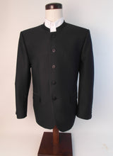 Load image into Gallery viewer, 5 Button Suit - 100% Polyester - Dark Navy Swedish Knit - 176DN-4CVW
