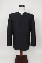 Load image into Gallery viewer, No Closure Suit - 100% Polyester - Dark Navy Swedish Knit - 176DN-4NBNHCV
