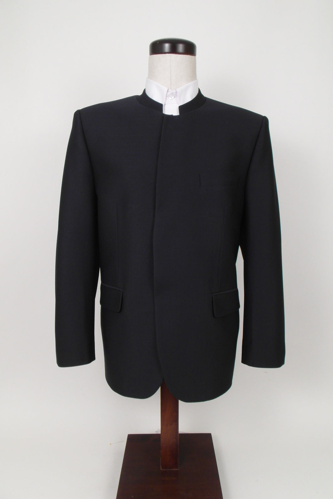 No Closure Suit - 100% Polyester - Dark Navy Swedish Knit - 176DN-4NBNHCV