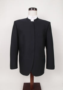 Hook & Eye Suit - 100%  Polyester - Dark Navy Swedish Knit - 176DN-9WHNPCV