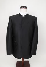 Load image into Gallery viewer, No Closure Suit - 100% Polyester - Black Tone on Tone Stripe - 177-4NBNHWPCV
