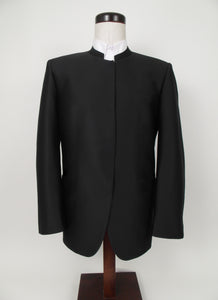 Hook & Eye  Suit - 100% Polyester - Black Tone on Tone Stripe - 177-9WHNPCV