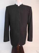 Load image into Gallery viewer, Hook &amp; Eye Suit - 55%  Poly/45% Wool Blend - Plain  Mid Charcoal Grey Tropical - 179-9WHNPW
