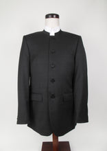 Load image into Gallery viewer, 5 Button Suit - 100% Wool - Dark Charcoal Tone on Tone Check - 2002-4CV
