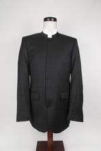 Load image into Gallery viewer, No Closure Suit - 100% Wool - Dark Charcoal Tone on Tone Check - 2002-4NBNHCV
