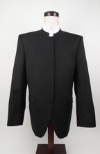 Load image into Gallery viewer, No Closure Suit - 100% Wool - Black Tone on Tone - 3521-4NBNHWPCV
