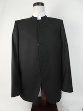 Load image into Gallery viewer, Frock Style - 5 Button Suit - 50% Poly / 50% Wool Blend -  Plain Dark  Charcoal - 60093-15C
